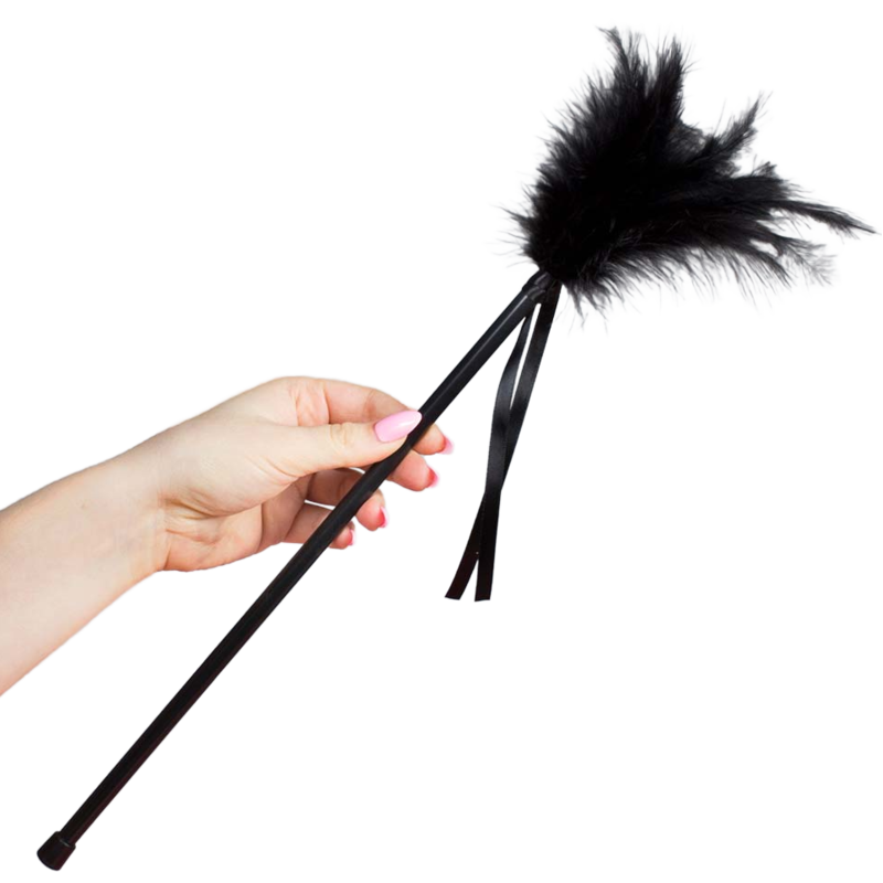 Secretplay - Plumes Noires 40 Cm